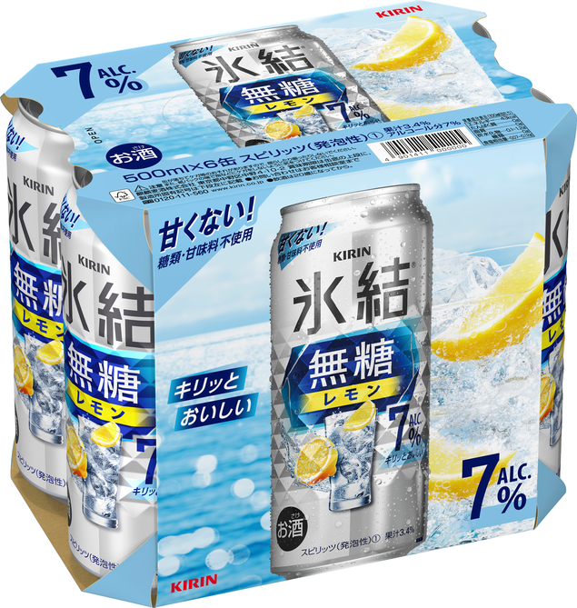 キリン 氷結 無糖レモン 7％缶 500ml缶 ×48本