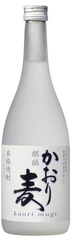 KIZUNA 大麦焼酎 500ml 25%（ME 25麒麟かおり麦 720