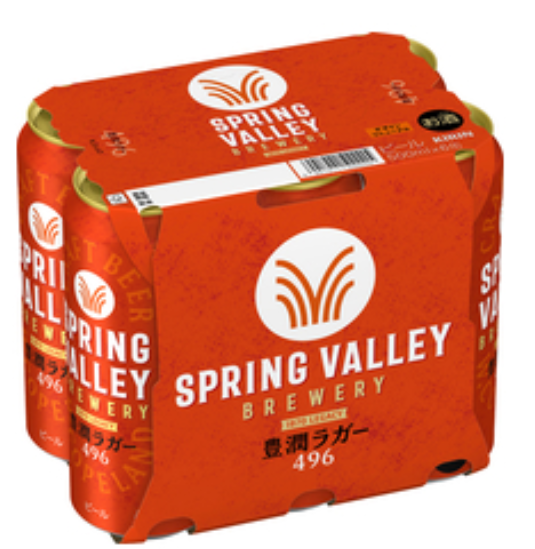 SPRING VALLEY 豊潤＜496＞ 500ml缶6缶パック 