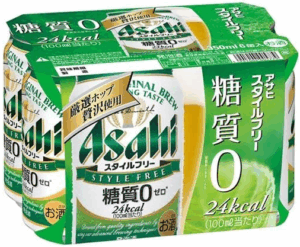 ｱｻﾋ-ｽﾀｲﾙﾌﾘｰ-350缶6P-300x247.png アサヒスタイルフリー350ml ４６本